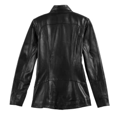 RAMJEE LEATHERS DS Ladies’ Moto Leather Jacket- Equestrian Jackets