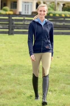 SUPERHOUSE DS Ladies' Wellesley Knee-Patch Breech- Knee Patch Breeches