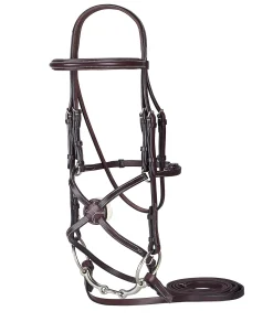 HARMOHN KRAFT DS Premier Figure-8 Bridle- English Bridles