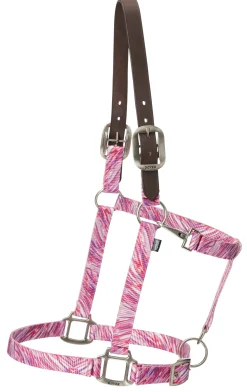 TEXT HORSE DS Printed Nylon Breakaway Halter- Halters