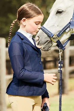 WEATHERBEETA Dublin® Children’s Hanna Mesh Tailored Show Jacket II-Kids Kids' Show Jackets|Show Jackets