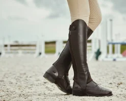 WEATHERBEETA Dublin® Evolution Rear-Zip Half Chaps- Half Chaps