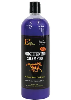 ANIMAL HEALTH INT E3® Elite Equine Evolution Brightening Shampoo - Quart- Coat, Mane & Tail Care