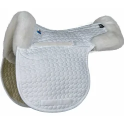 WORLD EQUSTRN BRNDS E.A. Mattes All-Purpose Contour Pad with Rear Trim & Bare Flaps- Close Contact Saddle Pads