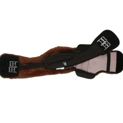 WORLD EQUSTRN BRNDS E.A. Mattes Contoured Short Girth with Detachable Cover- Girths & Accessories