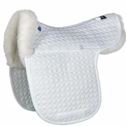 WORLD EQUSTRN BRNDS E.A. Mattes Dressage Contour Pad with Bare Flaps- Dressage Pads|Close Contact Saddle Pads