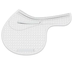 WORLD EQUSTRN BRNDS E.A. Mattes Jump Contour Quilt Only Correction Pad with Pockets for Shims- Close Contact Saddle Pads