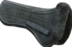 WORLD EQUSTRN BRNDS E.A. Mattes Sheepskin Correction Dressage Half Pad- Half Pads|Dressage Pads