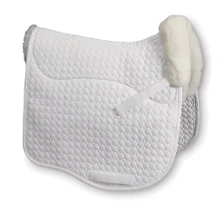 WORLD EQUSTRN BRNDS E.A. Mattes Dressage EuroFit Pad with Bare Flaps- Dressage Pads|Close Contact Saddle Pads