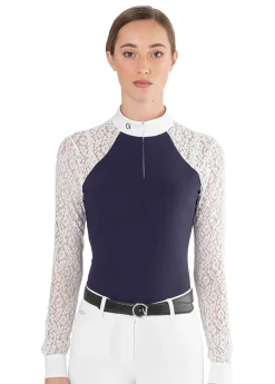 FRANCO TUCCI SRL EGO7 Ladies’ Florentine ML Long Sleeve Show Shirt- Show Shirts