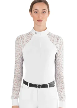 FRANCO TUCCI SRL EGO7 Ladies’ Florentine ML Long Sleeve Show Shirt- Show Shirts