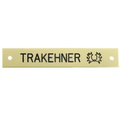 DOVER DROPSHIP Engraved Breed Logo- Nameplates