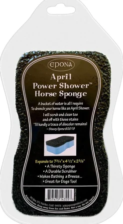 EPONA LTD Epona April Power Shower™ Horse Sponge- Bathing Tools