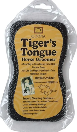 EPONA LTD Epona Tigers Tongue Scrubber- Bathing Tools|Brushes & Hoof Picks