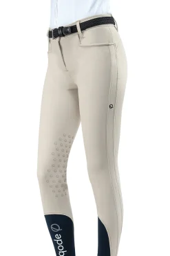 EQUILINE AMERICA Eqode by Equiline Delma Knee-Patch Breech- Knee Patch Breeches