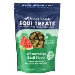 ANIMAL HEALTH INTERNATIONAL Equi Treats™ Bite Sized Pellets by SmartEquine™ - 12 oz- Horse Treats|Horse Treats