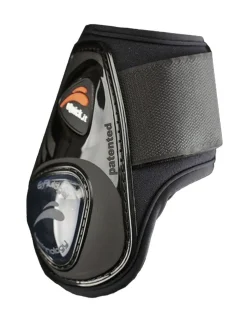 JPC EQUESTRIAN eQuick eShock Legend Rear Boots with Hook-and-Loop Fasteners- Horse Boots