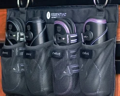 EQUIFIT ® Essential Hanging 24-Pocket Horse Boot Organizer with ID Patches- Equestrian Boot Bags|Bags & Totes