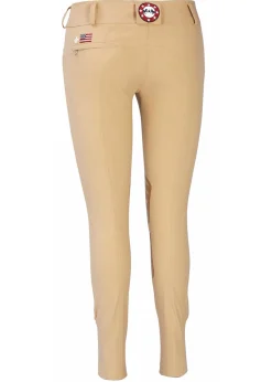 JPC EQUESTRIAN Equine Couture™ Ladies' Brittni Silicone Knee-Patch Breech- Knee Patch Breeches