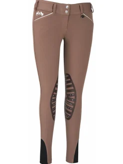 JPC EQUESTRIAN Equine Couture™ Ladies' Brittni Silicone Knee-Patch Breech- Knee Patch Breeches