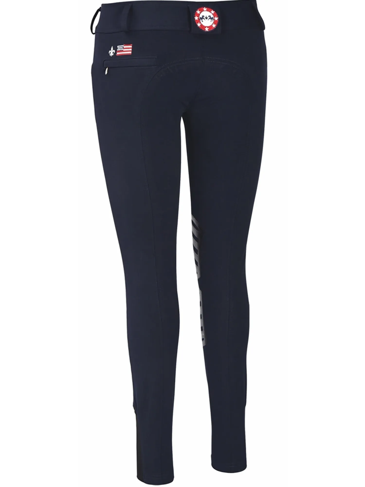 JPC EQUESTRIAN Equine Couture™ Ladies' Brittni Silicone Knee-Patch Breech- Knee Patch Breeches