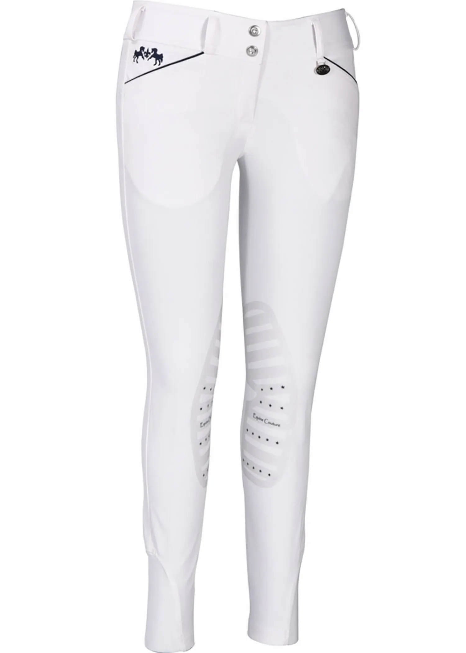 JPC EQUESTRIAN Equine Couture™ Ladies' Brittni Silicone Knee-Patch Breech- Knee Patch Breeches