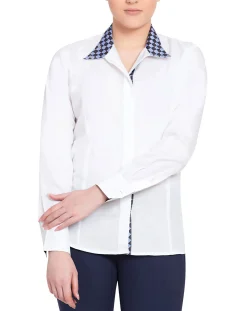 JPC EQUESTRIAN Equine Couture™ Ladies' Isabel Coolmax® Long Sleeve Show Shirt- Show Shirts