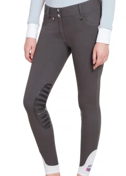 JPC EQUESTRIAN Equine Couture™ Ladies' Sophie Silicone Knee-Patch Breech- Knee Patch Breeches