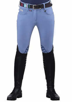 JPC EQUESTRIAN Equine Couture™ Ladies' Sophie Silicone Knee-Patch Breech- Knee Patch Breeches