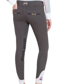 JPC EQUESTRIAN Equine Couture™ Ladies' Sophie Silicone Knee-Patch Breech- Knee Patch Breeches