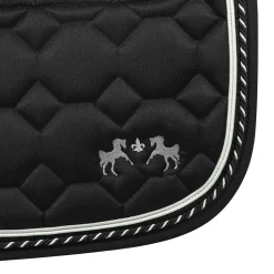 JPC EQUESTRIAN Equine Couture™ Luxe All-Purpose Pad with Faux-Mink Fur- Close Contact Saddle Pads
