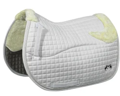 JPC EQUESTRIAN Equine Couture™ Regal All-Purpose Pad with Faux-Mink Fur & Coolmax® Lining- Close Contact Saddle Pads