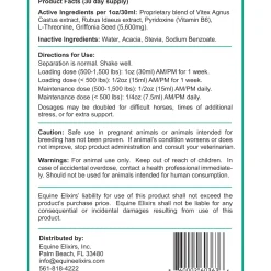 EQUINE ELIXIRS INC Equine Elixir Positude®- Horse Supplements
