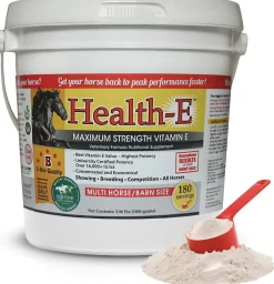 RJ MATTHEWS Equine Medical & Surgical Associates Health-E™ Maximum Strength- Horse Supplements
