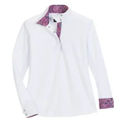 ESSEX CLASSICS Beacon Hill Girls’ Long Sleeve Show Shirt-Kids Kids' Show Shirts|Show Shirts
