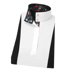 ESSEX CLASSICS Danny & Ron’s Girls’ “I Love My Dog” Luna Performance Short Sleeve Show Shirt-Kids Kids' Show Shirts|Show Shirts