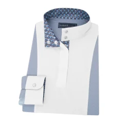 ESSEX CLASSICS Girls’ Luna Performance Long Sleeve Show Shirt-Kids Kids' Show Shirts|Show Shirts