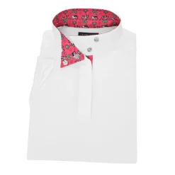 ESSEX CLASSICS Girls’ Talent Yarn Short Sleeve Show Shirt-Kids Kids' Show Shirts|Show Shirts