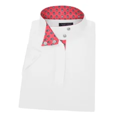 ESSEX CLASSICS Girls’ Talent Yarn Short Sleeve Show Shirt-Kids Kids' Show Shirts|Show Shirts