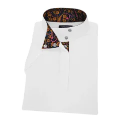 ESSEX CLASSICS Girls’ Talent Yarn Short Sleeve Show Shirt-Kids Kids' Show Shirts|Show Shirts