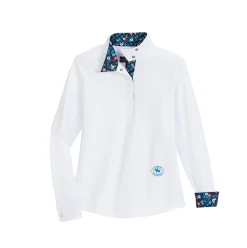 ESSEX CLASSICS Girls’ Talent Yarn® Long Sleeve Show Shirt-Kids Kids' Show Shirts|Show Shirts