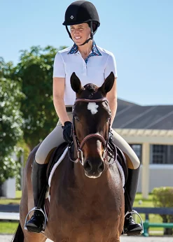 ESSEX CLASSICS Ladies’ Talent Yarn® Short Sleeve Show Shirt- Show Shirts