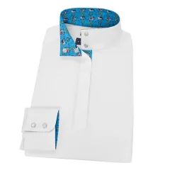 ESSEX CLASSICS Ladies’ Talent Yarn® Straight Collar Long Sleeve Show Shirt- Show Shirts