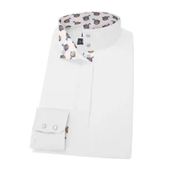 ESSEX CLASSICS Ladies’ Talent Yarn® Straight Collar Long Sleeve Show Shirt- Show Shirts