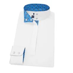 ESSEX CLASSICS Ladies’ Talent Yarn® Straight Collar Long Sleeve Show Shirt- Show Shirts