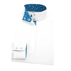 ESSEX CLASSICS Ladies’ Talent Yarn® Straight Collar Long Sleeve Show Shirt- Show Shirts