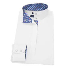 ESSEX CLASSICS Ladies’ Talent Yarn® Straight Collar Long Sleeve Show Shirt- Show Shirts