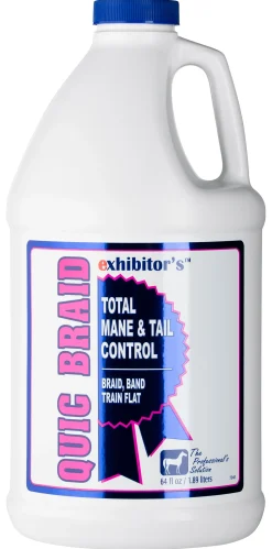 ANIMAL HEALTH INT Exhibitor’s™ Quic Braid®- Coat, Mane & Tail Care