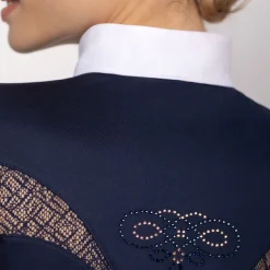 INTER API LTD Fair Play® Ladies’ Cecile RoseGold Short Sleeve Show Shirt- Show Shirts