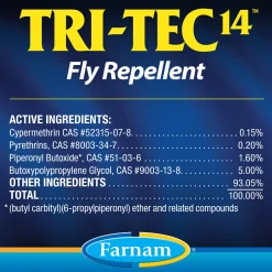 ANIMAL HEALTH INT Farnam® Tri-Tec 14™ Fly Spray- Fly Control|Fly Repellents